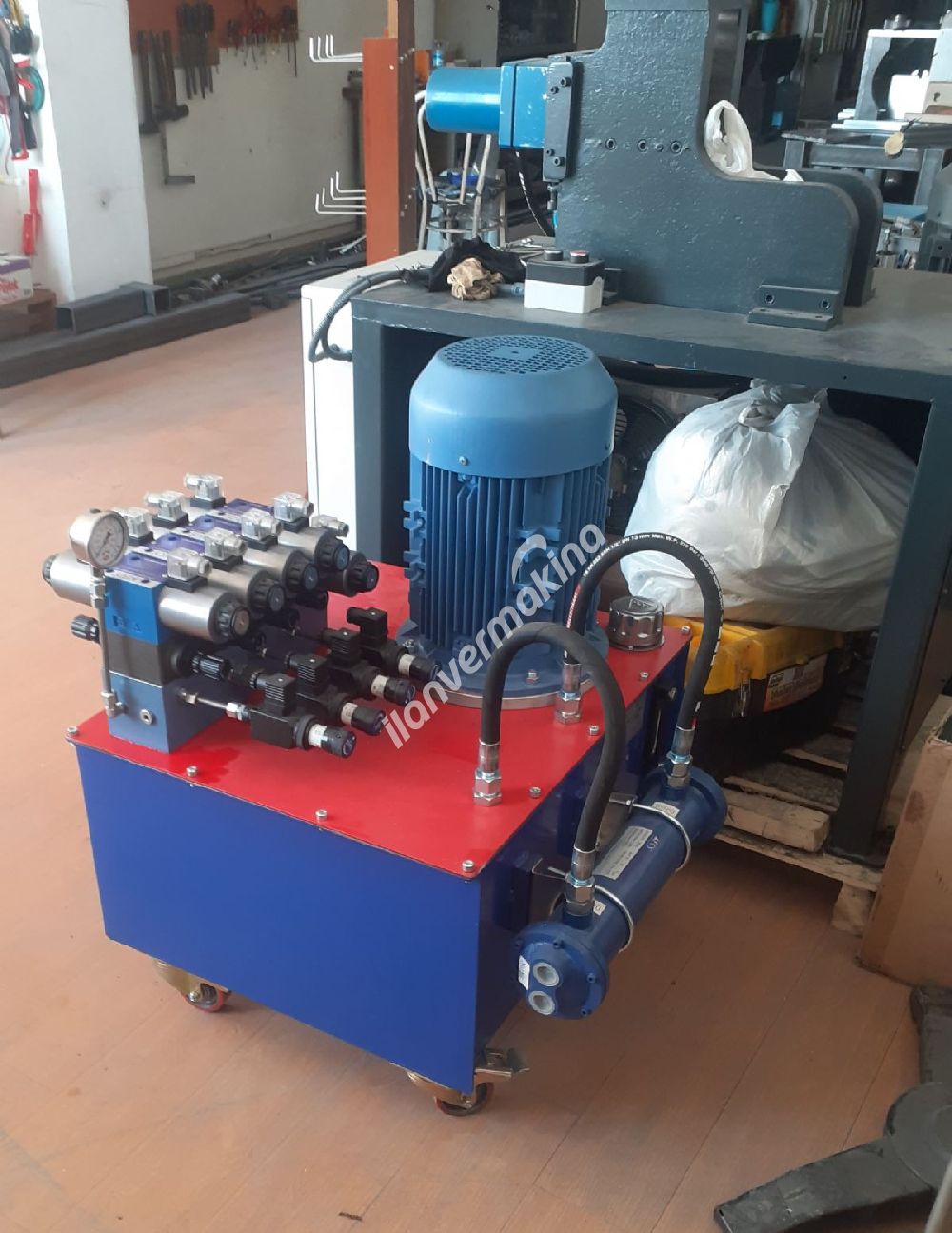 satılık hidrolik ünite 7.5 kw hidrolik santral