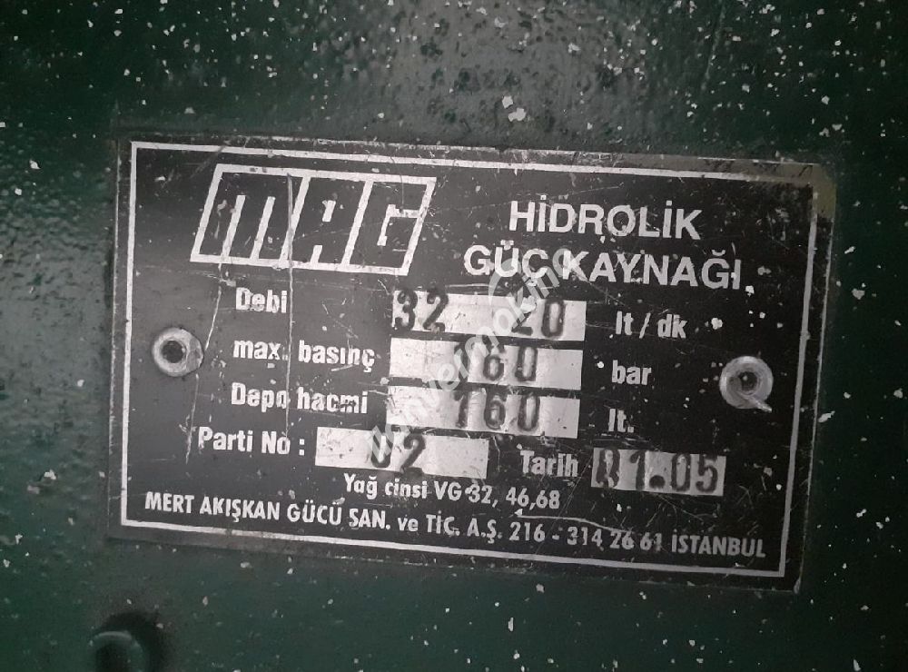 satılık hidrolik ünite 7.5 kw hidrolik santral