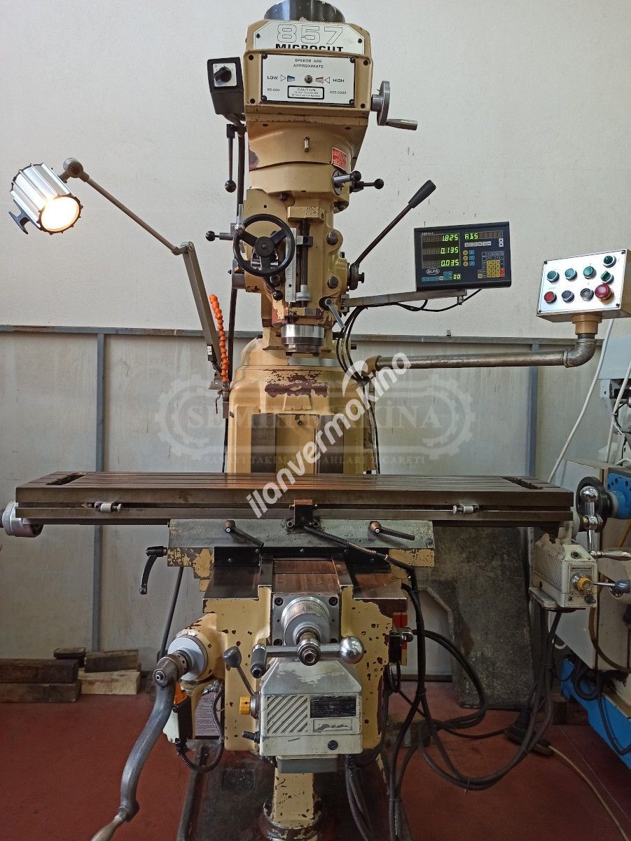 Dijitalli Full Otomatik Orjinal Taiwan Microcut Kalıpçı Freze Tezgahı