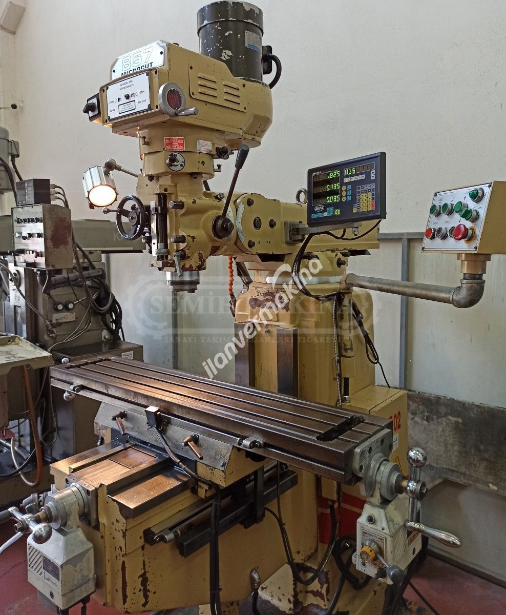 Dijitalli Full Otomatik Orjinal Taiwan Microcut Kalıpçı Freze Tezgahı