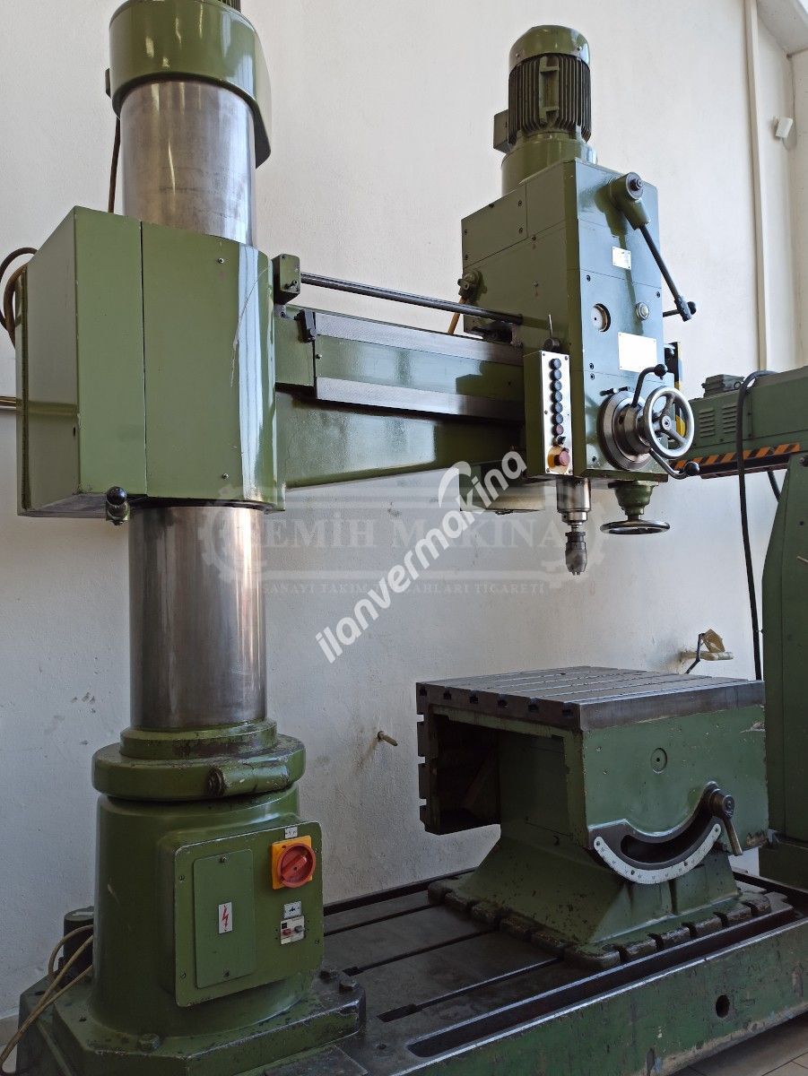 Kol Boyu 1500 Açılı Tablalı Orjinal 40 lık Alman Bowes Patent Radyal Matkap 