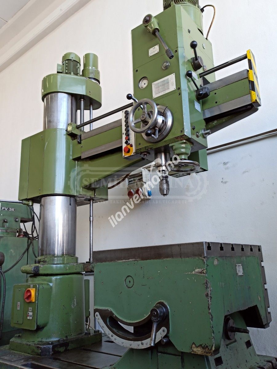 Kol Boyu 1500 Açılı Tablalı Orjinal 40 lık Alman Bowes Patent Radyal Matkap 