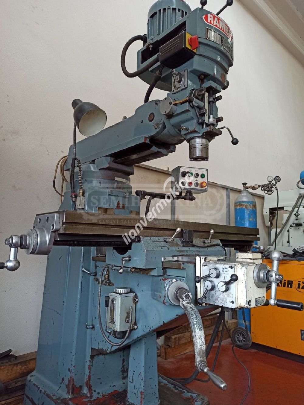 Rambo Orjinal Taiwan Otomatikli Kalıpçı Freze Tezgahı 