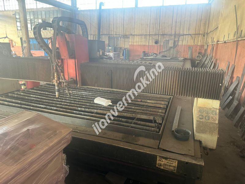 BAYKAL MARKA 3X14 METRE 260 AMPER CNC PLAZMA TEZGAHI 2014