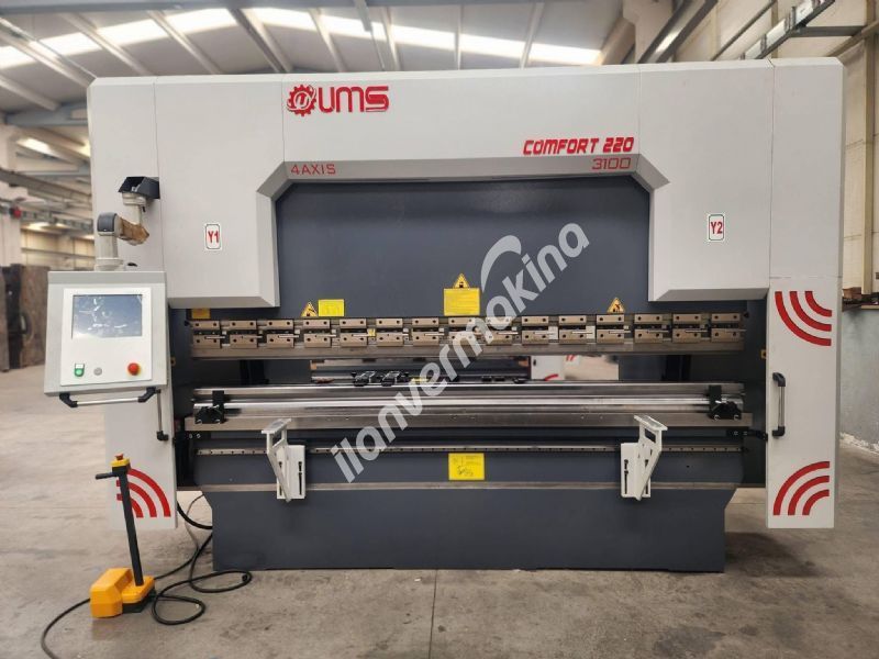 UMS MARKA 3X220 TON CNC HİDROLİK ABKANT PRES
