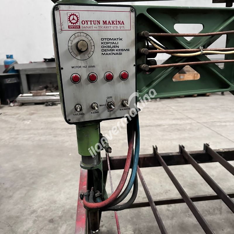 OYTUN MARKA KOPYALI ALEVLİ KESİM TEZGAHI