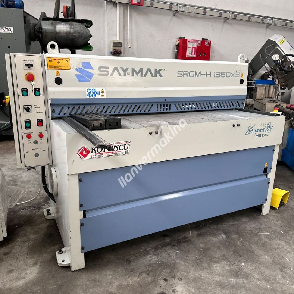 SAYMAK MARKA 1360X3MM REDÜKTÖRLÜ GİYOTİN MAKAS 