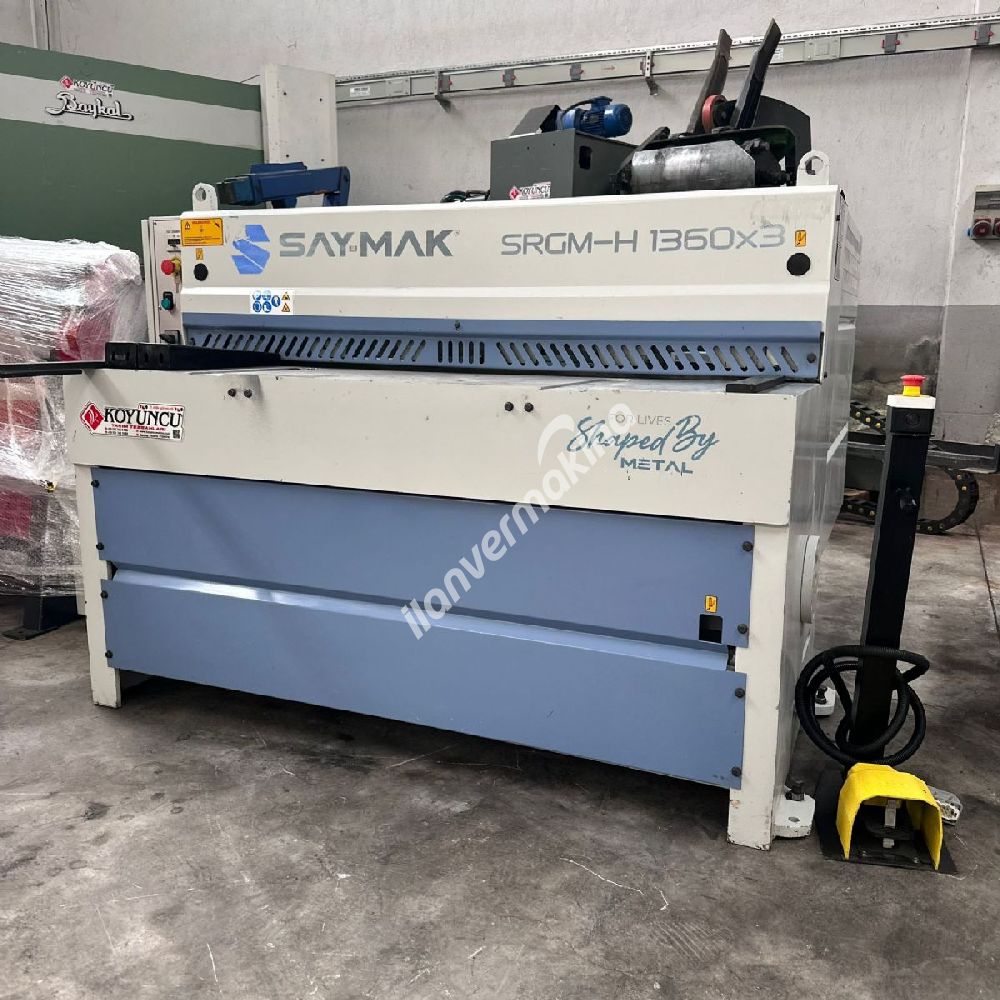 SAYMAK MARKA 1360X3MM REDÜKTÖRLÜ GİYOTİN MAKAS 