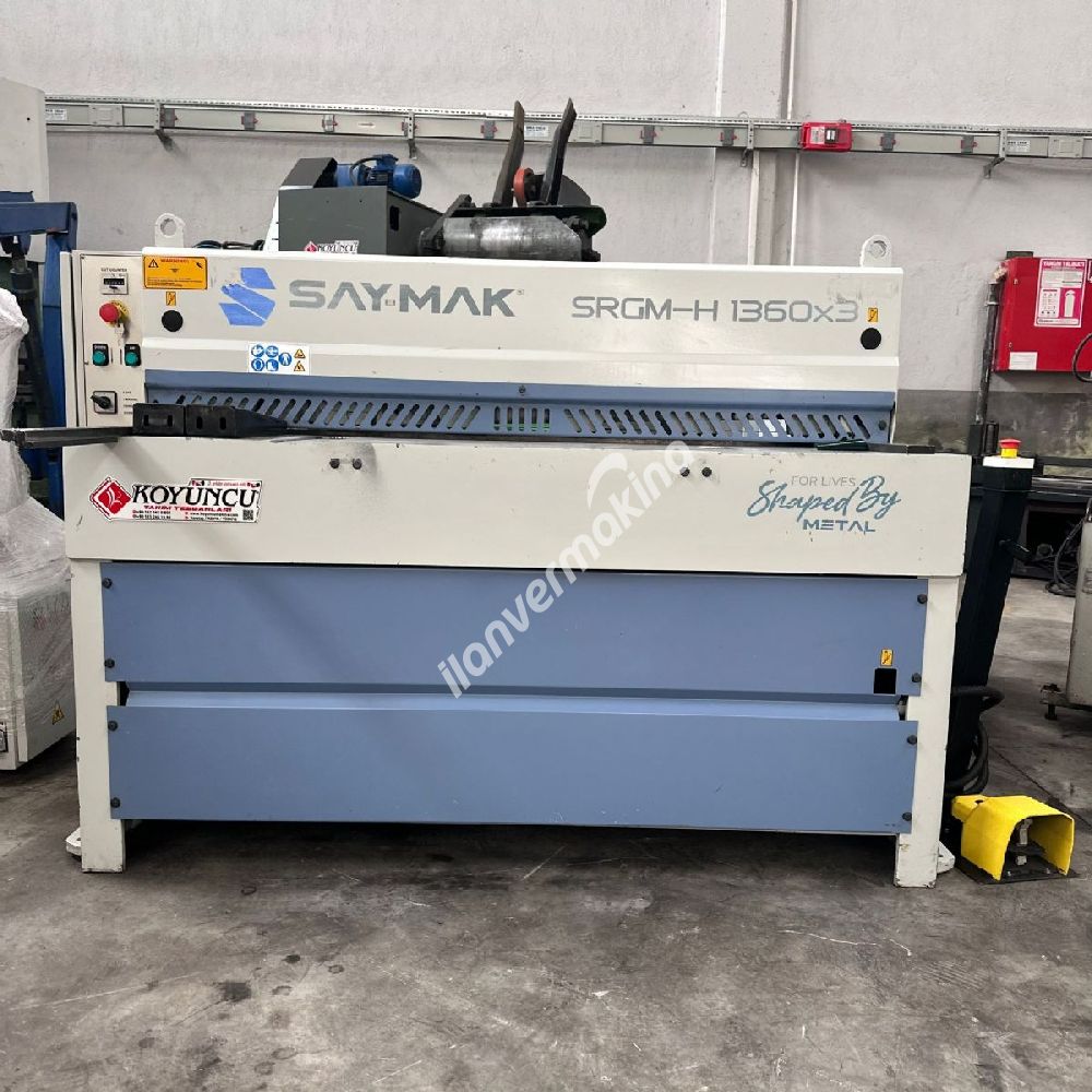 SAYMAK MARKA 1360X3MM REDÜKTÖRLÜ GİYOTİN MAKAS 