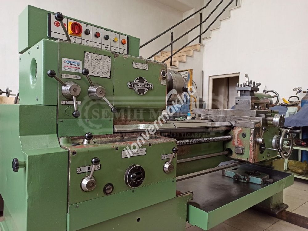 Sıfır Ayarında 1 Metre Kızakları Orjinal Tezsan SN50C Tos Torna