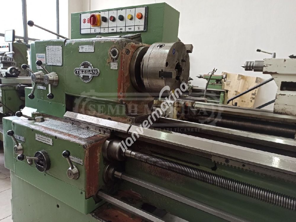 Sıfır Ayarında 1 Metre Kızakları Orjinal Tezsan SN50C Tos Torna