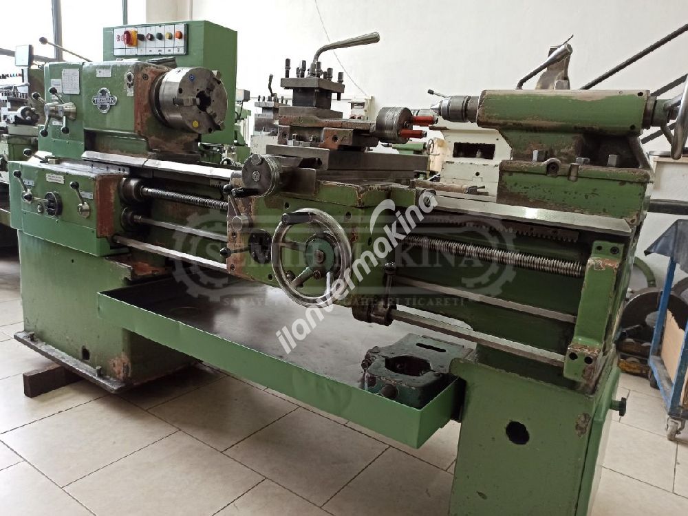 Sıfır Ayarında 1 Metre Kızakları Orjinal Tezsan SN50C Tos Torna