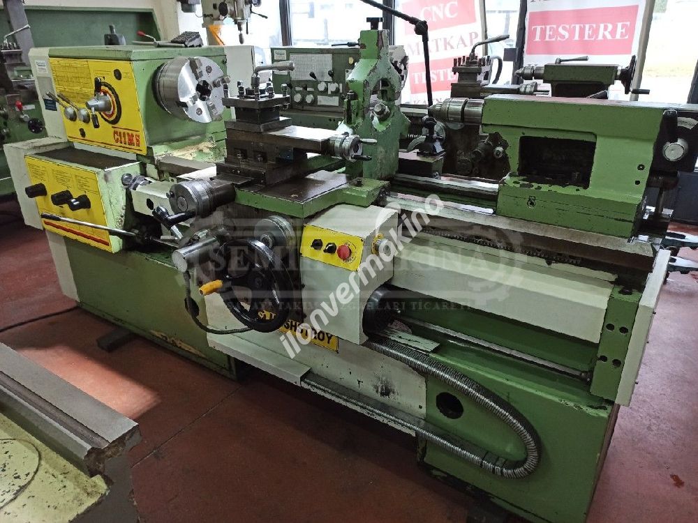 Sıfır Ayarında 1 Metre Monoblok Geniş Banko Özel Seri Orjinal Zmm Bulgar Torna