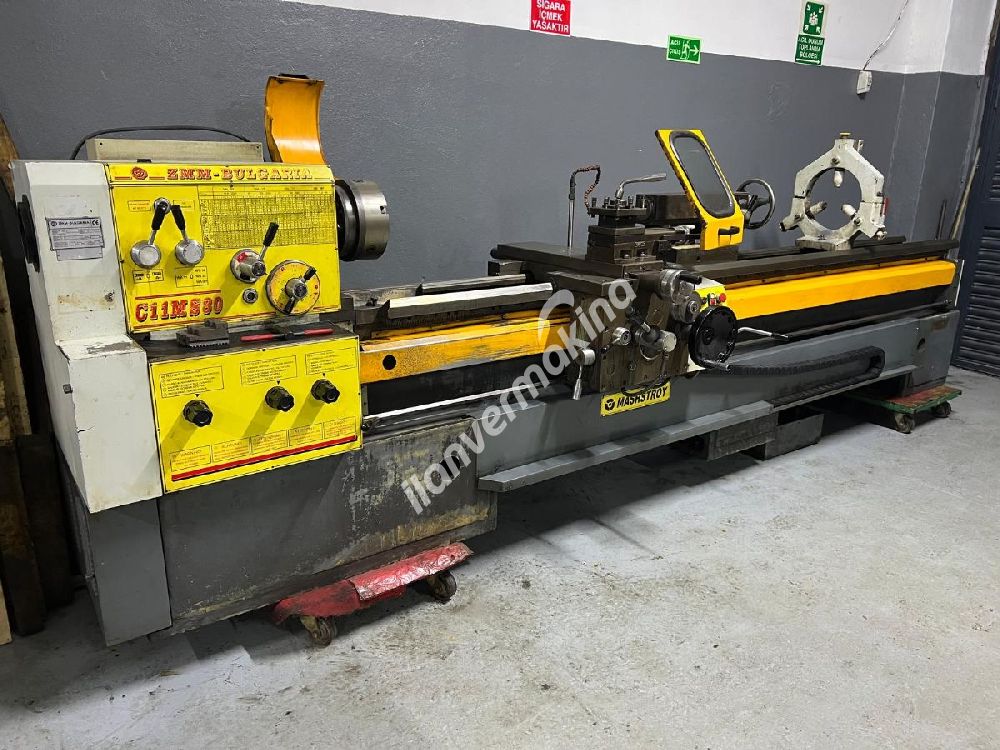 Mashstroy C11MS - 3 Metre Bulgar Torna TEMİZ