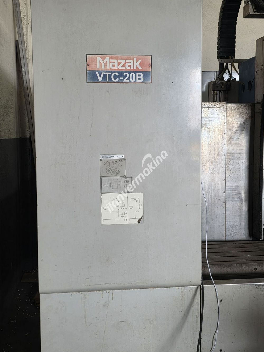 Mazak 1997 Model İşleme Merkezi X 1000 Y 500 Z 500