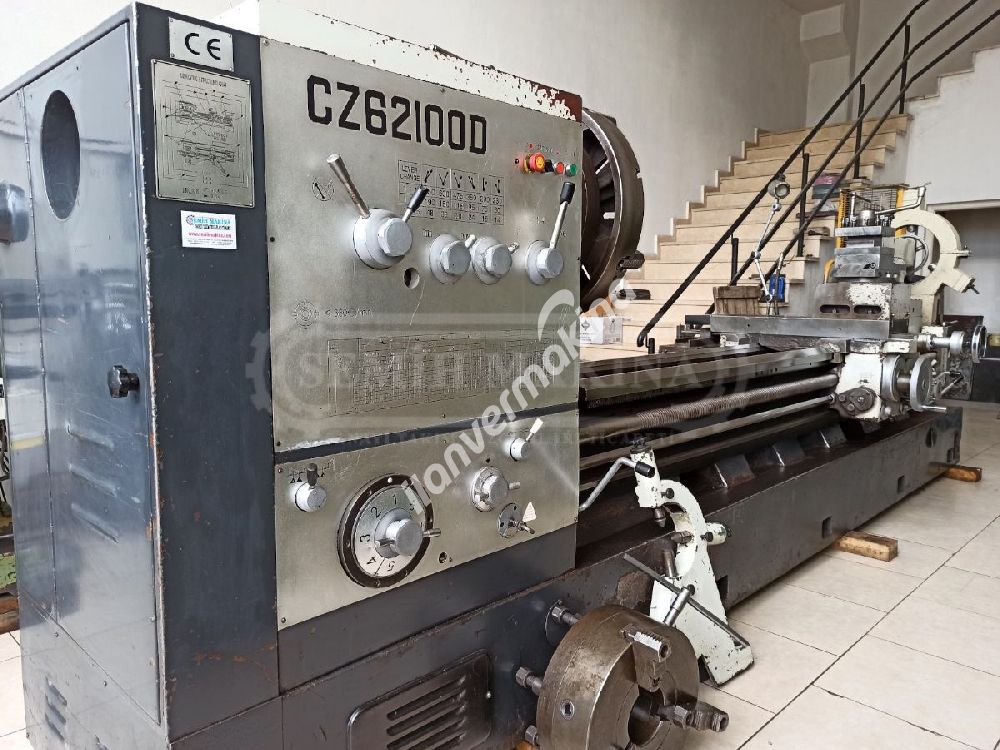 3 Metre 1000 Çap Fener 135 Monoblok Gövde Geniş Banko Rapid Hareketli Torna 