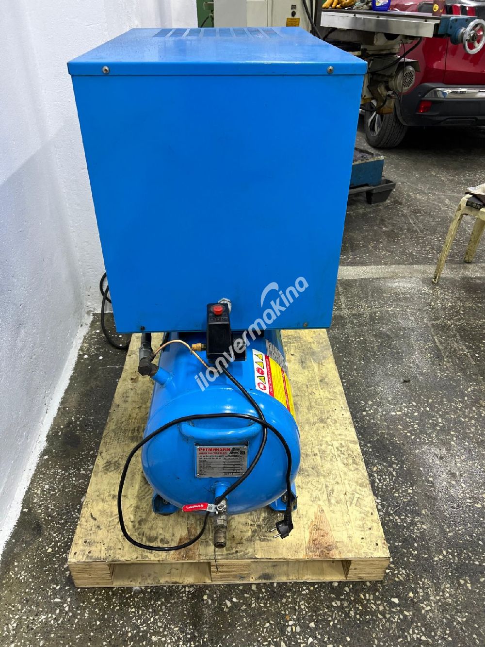 Puma Kompresör 100 Litre Sessiz Monofaze Çok Temiz