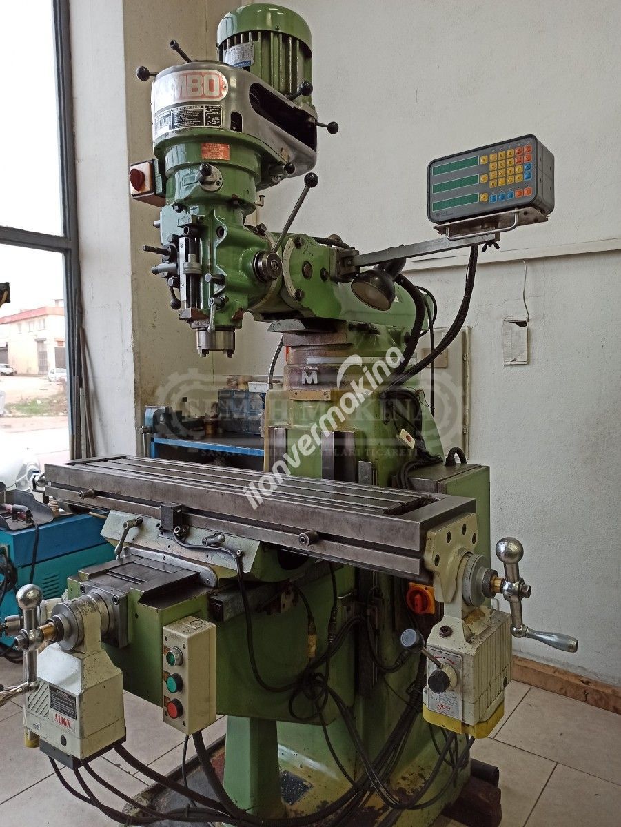 Dijitalli Full Otomatik 3 Numara Orjinal Taiwan Kalıpçı Freze 