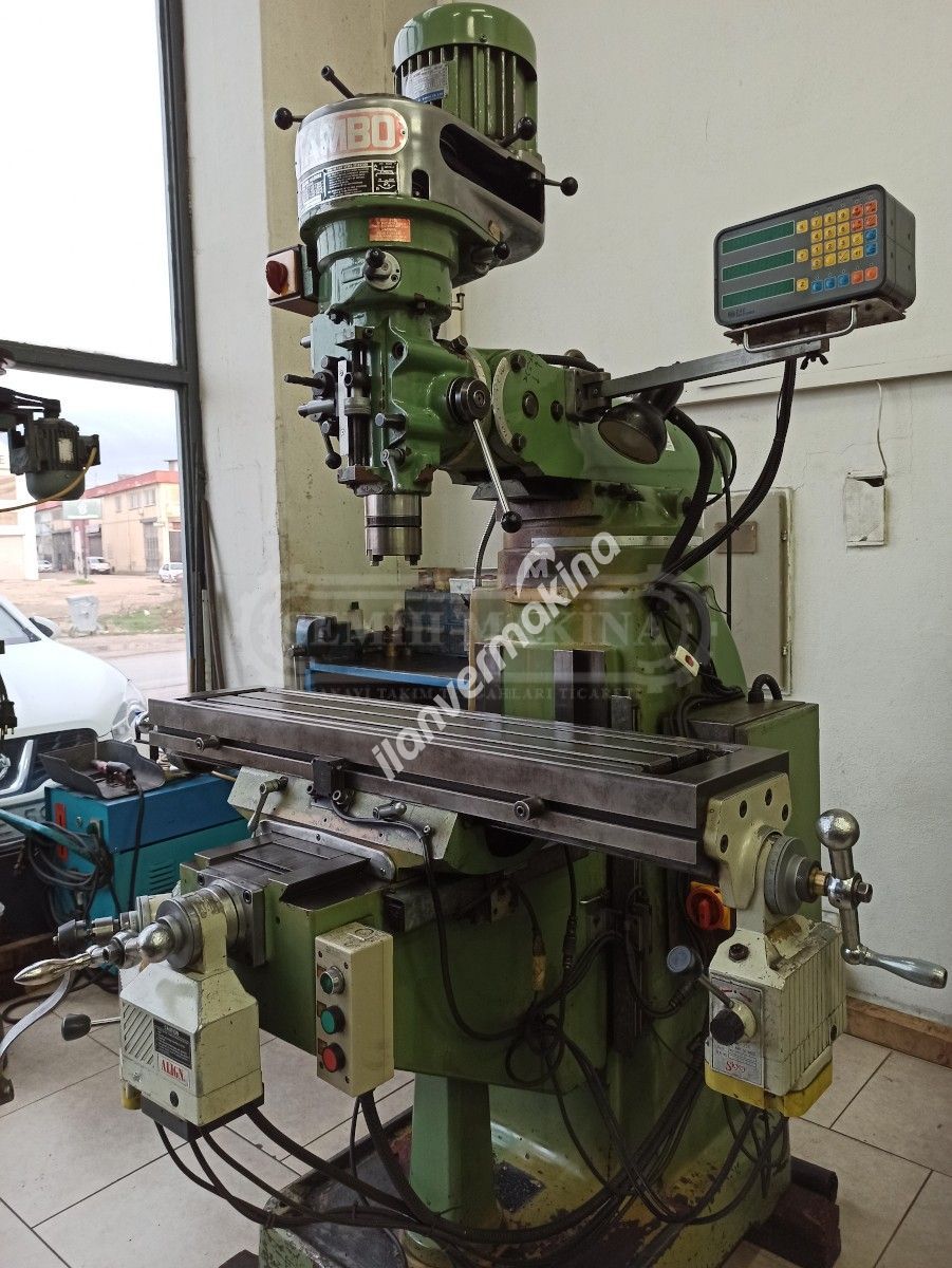 Dijitalli Full Otomatik 3 Numara Orjinal Taiwan Kalıpçı Freze 