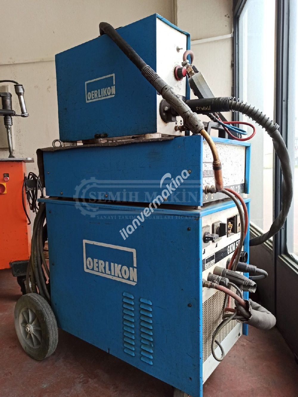 Full Takım Oerlikon Magmaweld 550 Amper Su Soğutmalı Gazaltı Kaynak 