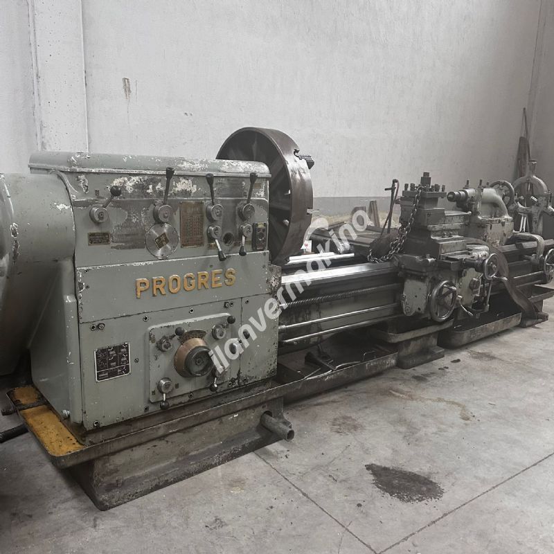 PROGRES MARKA 2.5 METRE 1000 ÇAP ÜNİVERSAL TORNA TEZGAHI