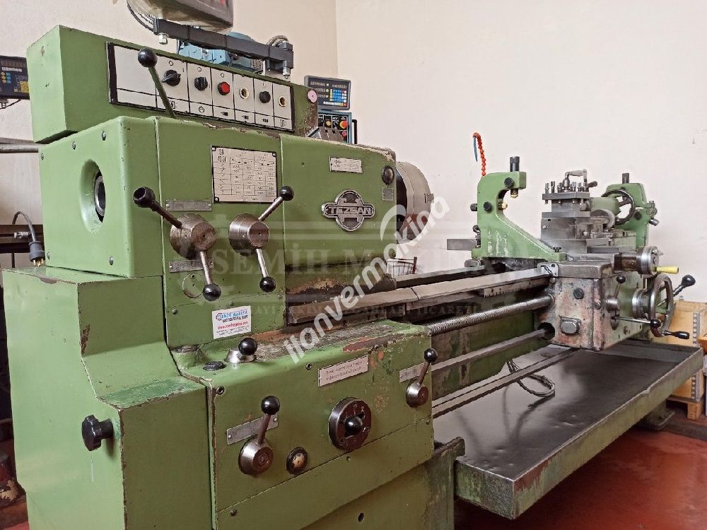 1.5 Metre Dijitalli Orjinal Temiz Full Takım Tezsan SN50 Tos Torna