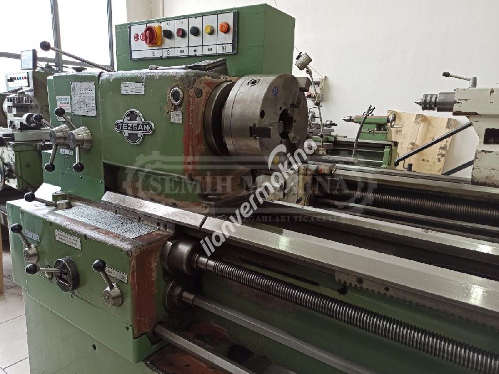 1 Metre Kızakları Orjinal Temiz Full Takım Tezsan SN50C Tos Torna