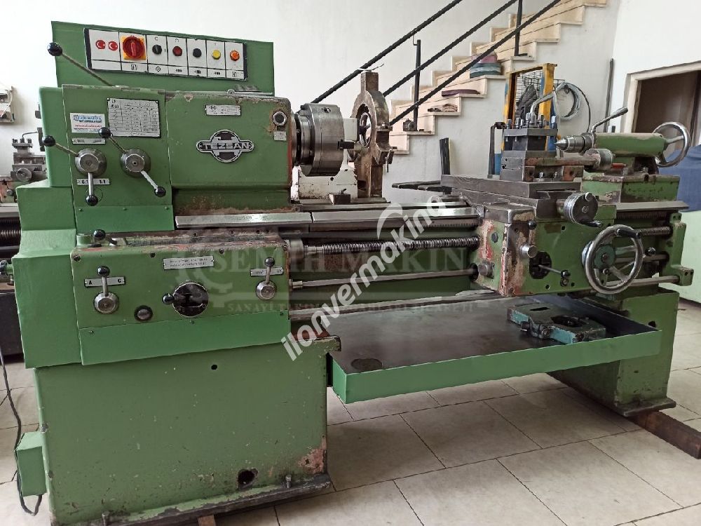 1 Metre Kızakları Orjinal Temiz Full Takım Tezsan SN50C Tos Torna