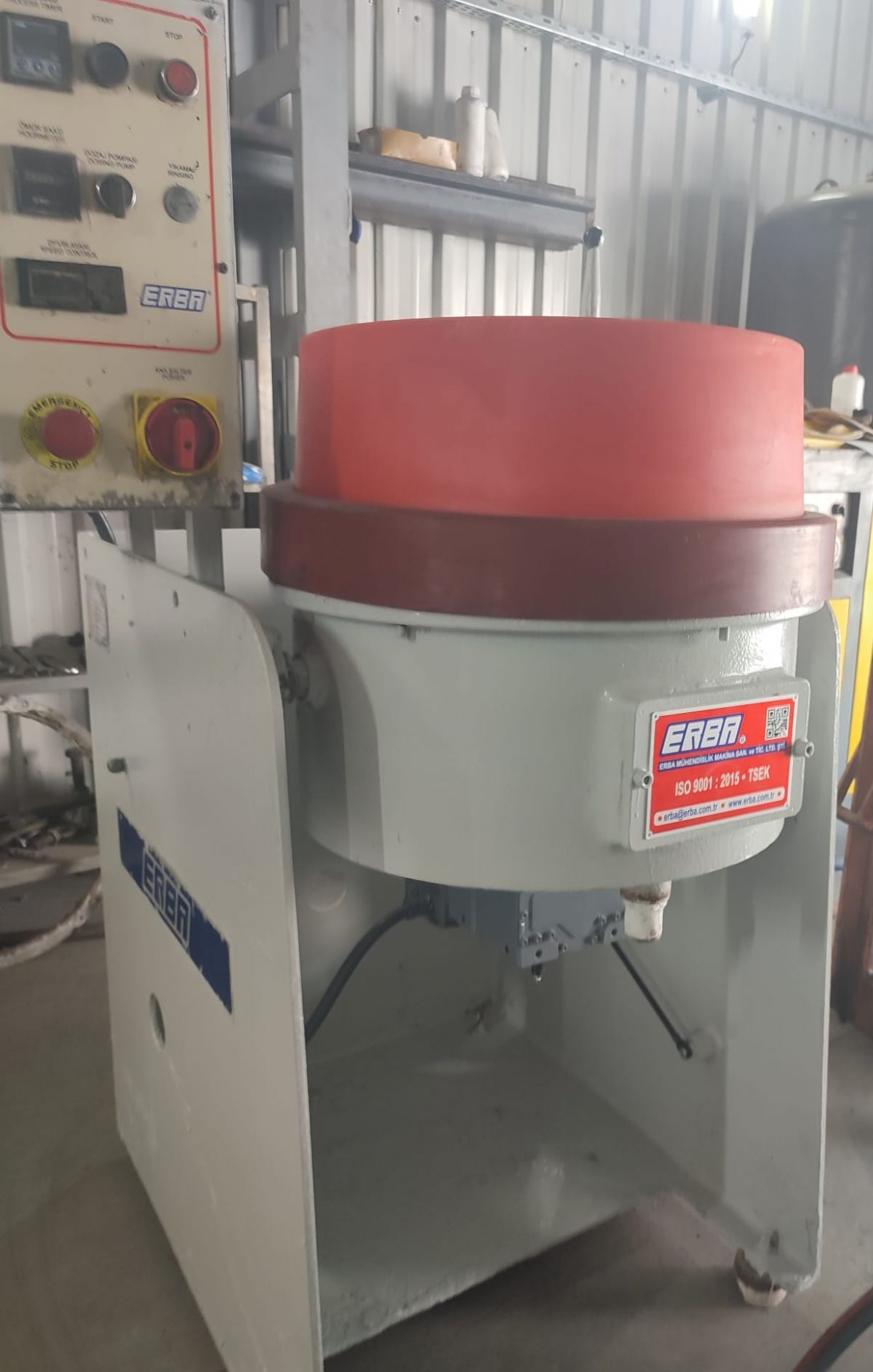 Santrifüj Turbo Jet Vibrasyon Makinası 60 Litre Erba 