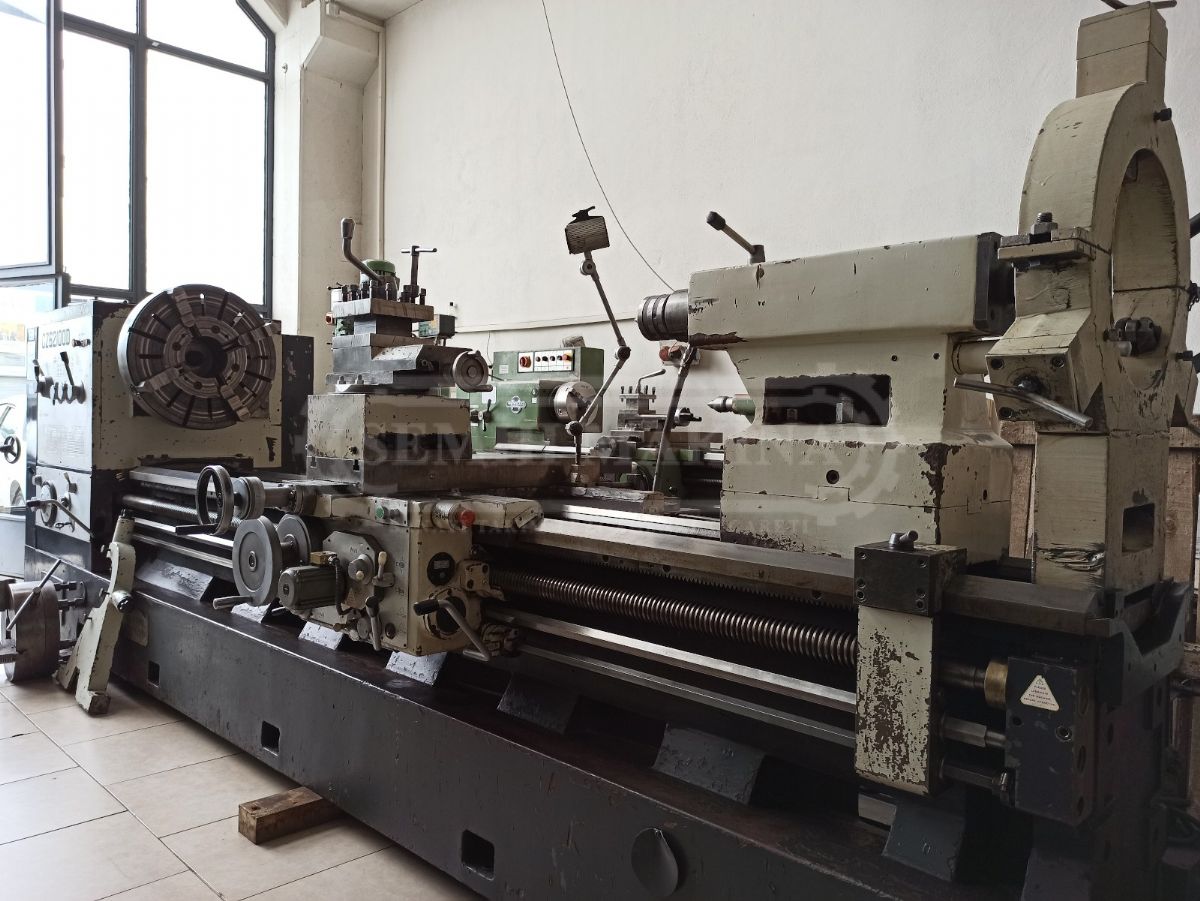 3 Metre 1000 Çap Fener 135 Kızakları Orjinal Monoblok Gövde Geniş Banko Rapid Hareketli Torna
