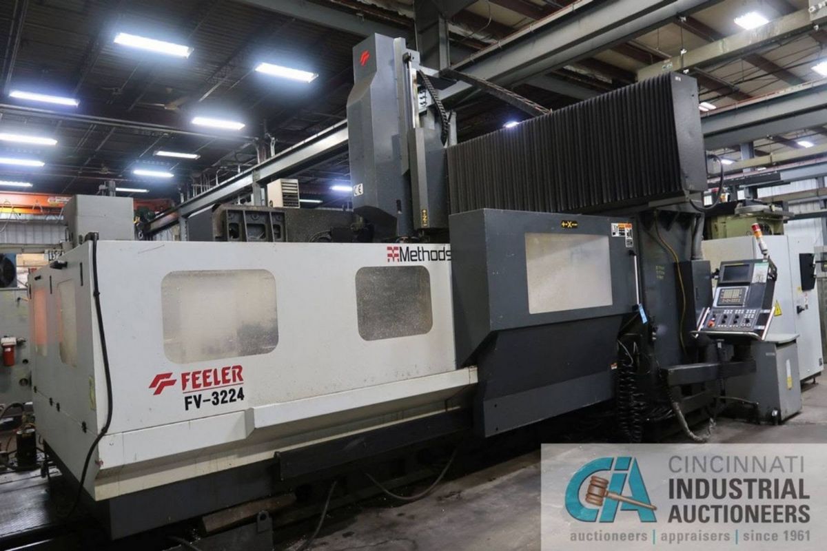 FEELER FV-3224 KÖPRÜ TİPİ CNC DİK İŞLEME MERKEZİ