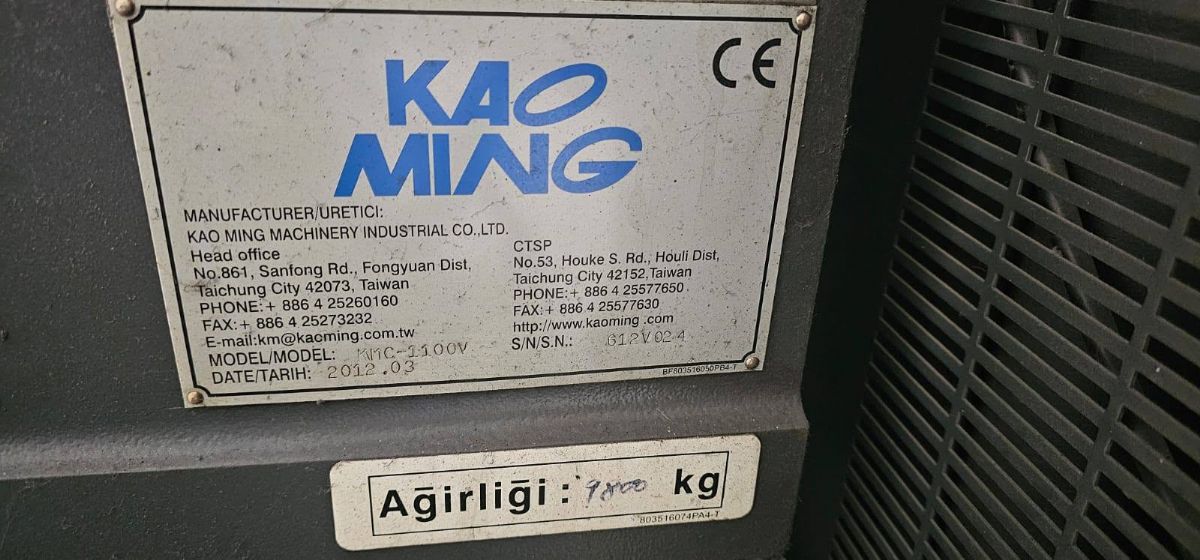 KaoMing Cnc Dik İşleme Merkezi