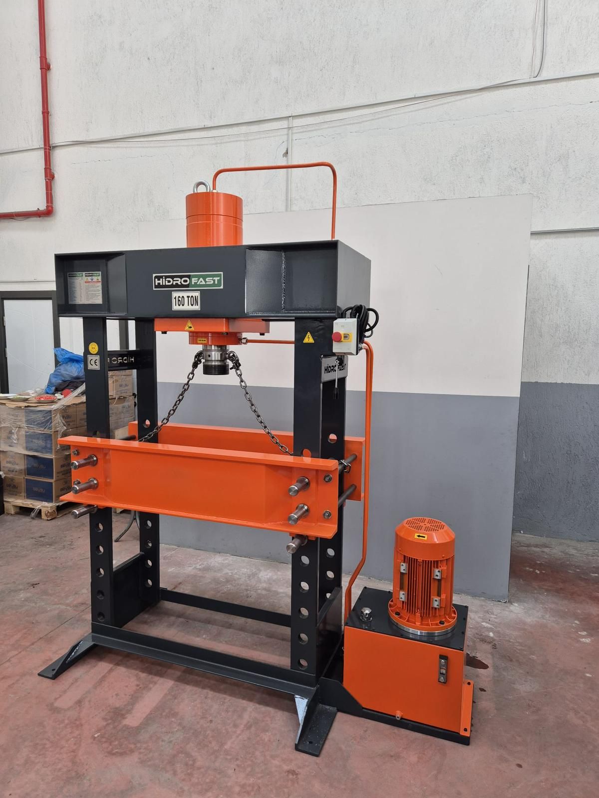 Hidrofast 160 Ton İtalyan Tip Hidrolik Pres