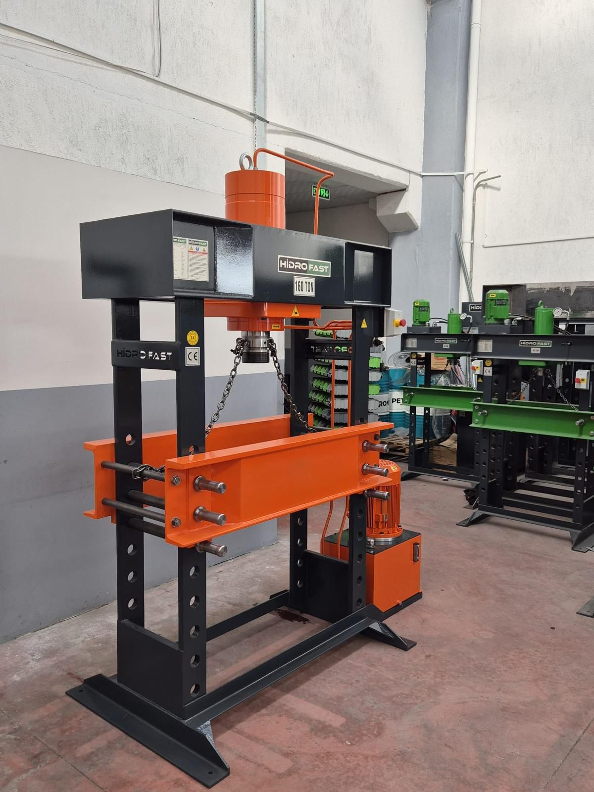 Hidrofast 160 Ton İtalyan Tip Hidrolik Pres