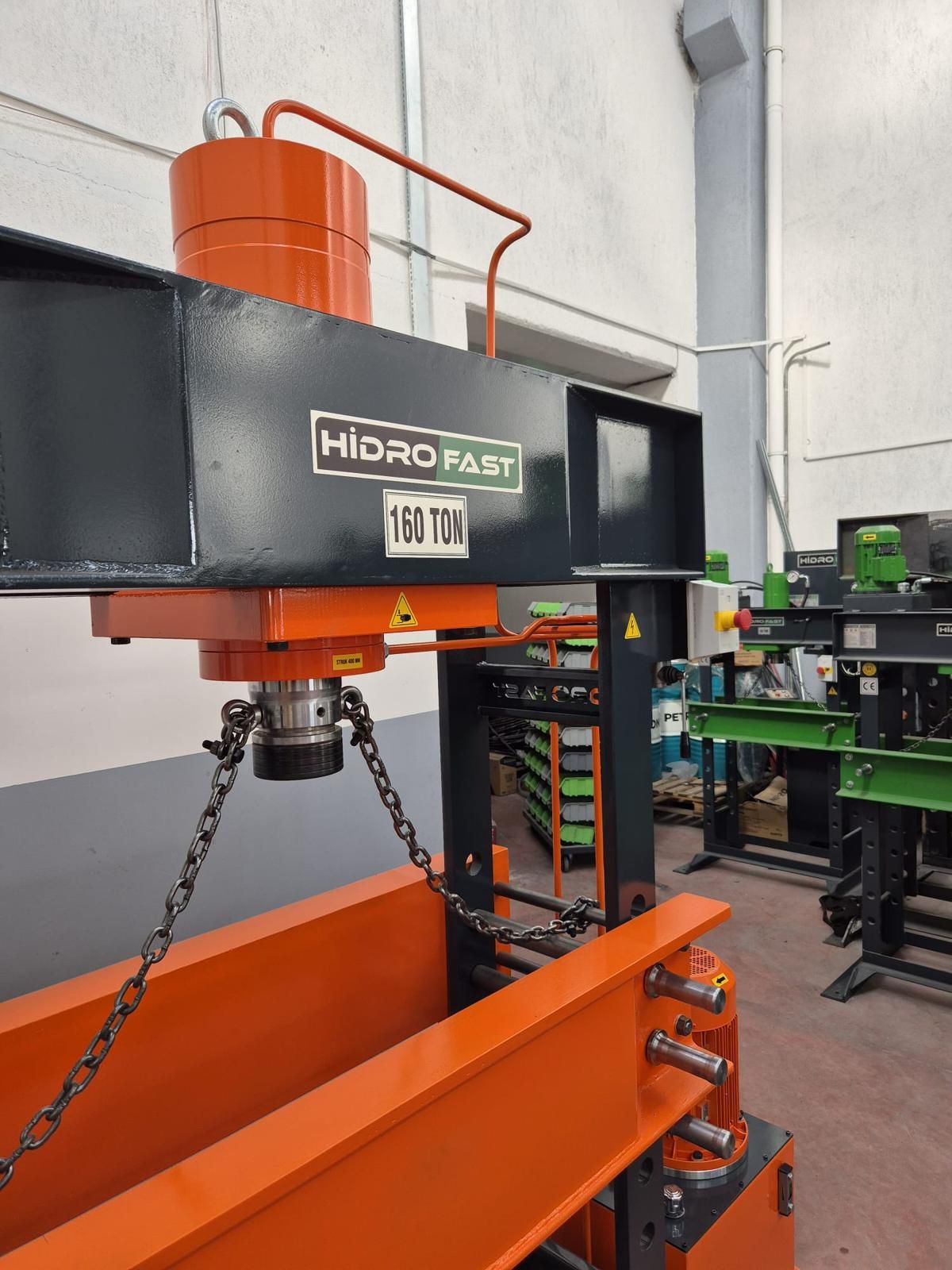 Hidrofast 160 Ton İtalyan Tip Hidrolik Pres