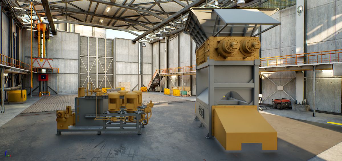 MT Makina RedMonster-250 Metal Parçalama Makinesi - Ağır Hizmet Tipi Hurda İşleme Sistemi