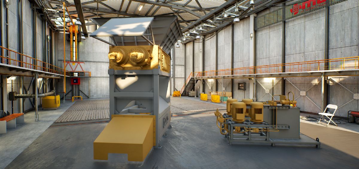 MT Makina RedMonster-250 Metal Parçalama Makinesi – Ağır Hizmet Tipi Hurda İşleme Sistemi