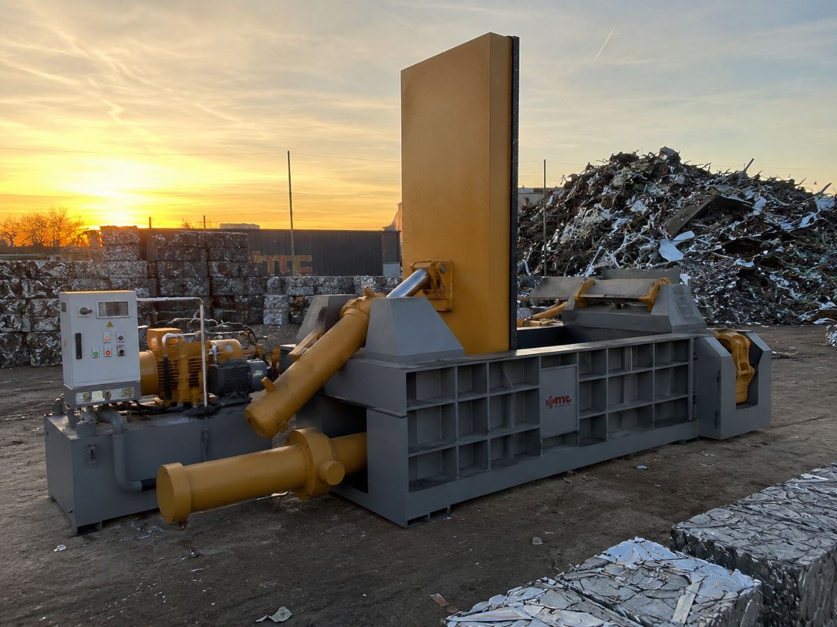 MT Makina Hurda Metal Balya Pres Makinesi – Yüksek Basınçlı Metal Sıkıştırma Çözümü