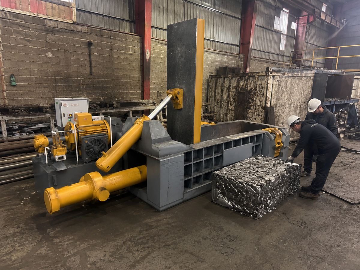 MT Makina Hurda Metal Balya Pres Makinesi – Yüksek Basınçlı Metal Sıkıştırma Çözümü