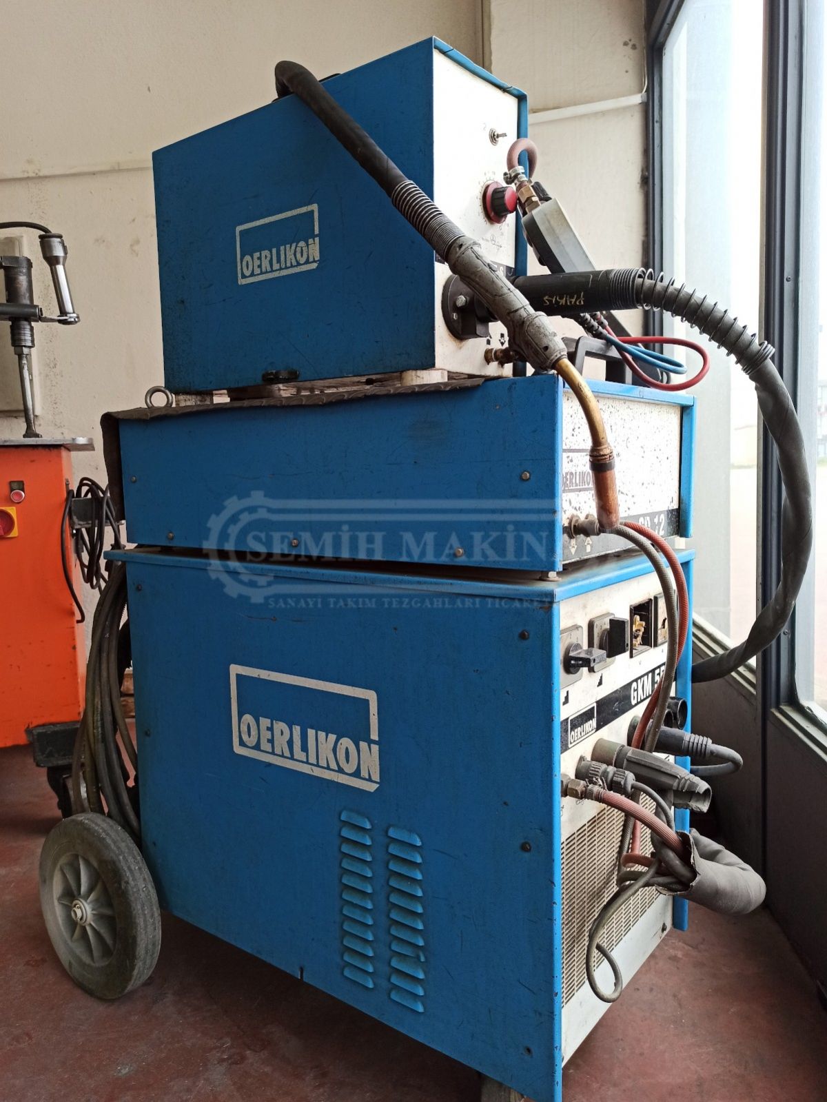 Full Takım Oerlikon Magmaweld 550 Amper Sulu Gazaltı Kaynak 
