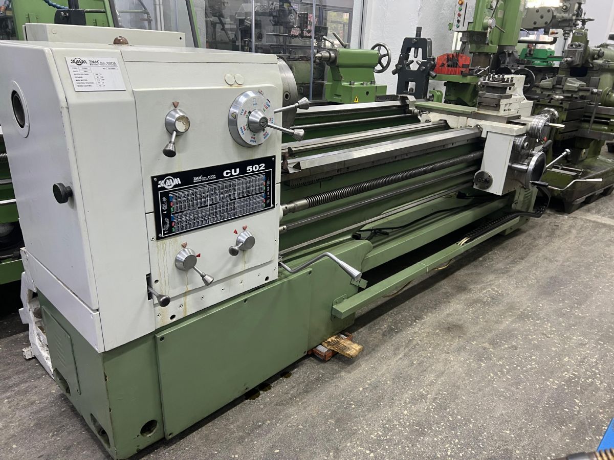 Zmm 500 Çap 2 Metre Bulgar Torna 2003 Model Çok Temiz