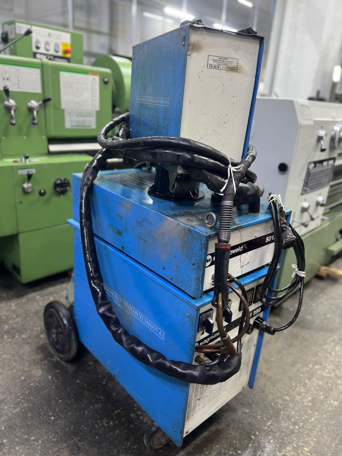 Oerlikon Magmaweld 350 Amper Su Soğutmalı Gazaltı Kaynak
