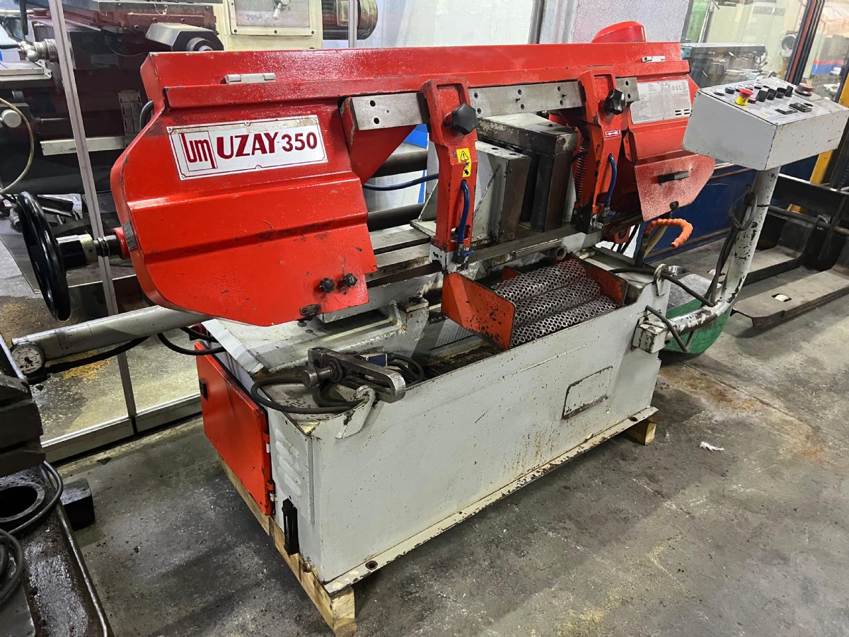 Uzay 350 lik Şerit Testere Tam Otomatik TEMİZ