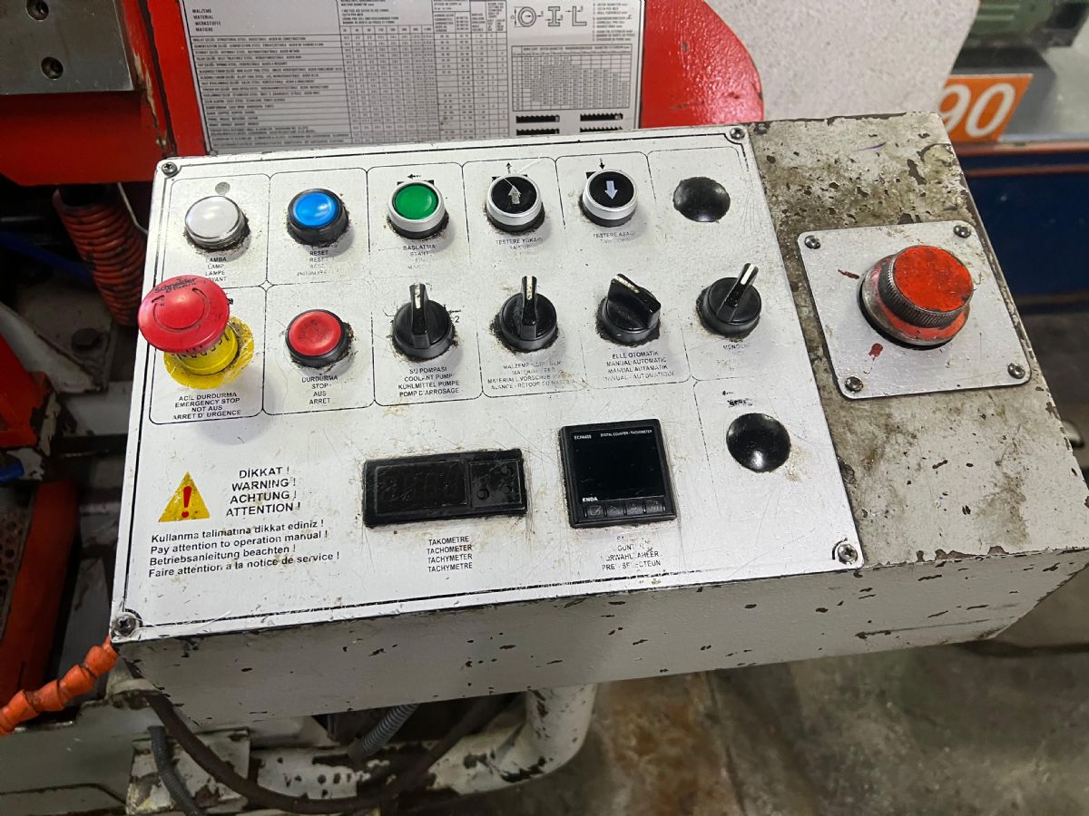 Uzay 350 lik Şerit Testere Tam Otomatik TEMİZ