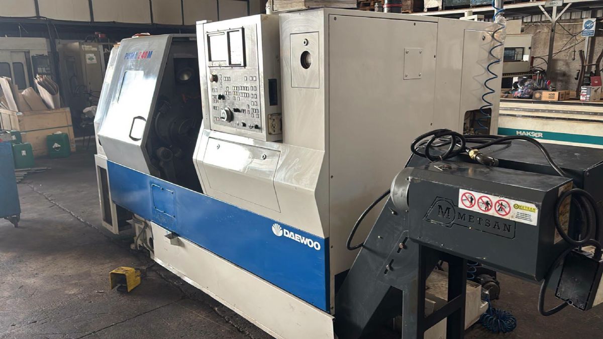 DAEWOO PUMA 240M Cnc Torna C eksenli