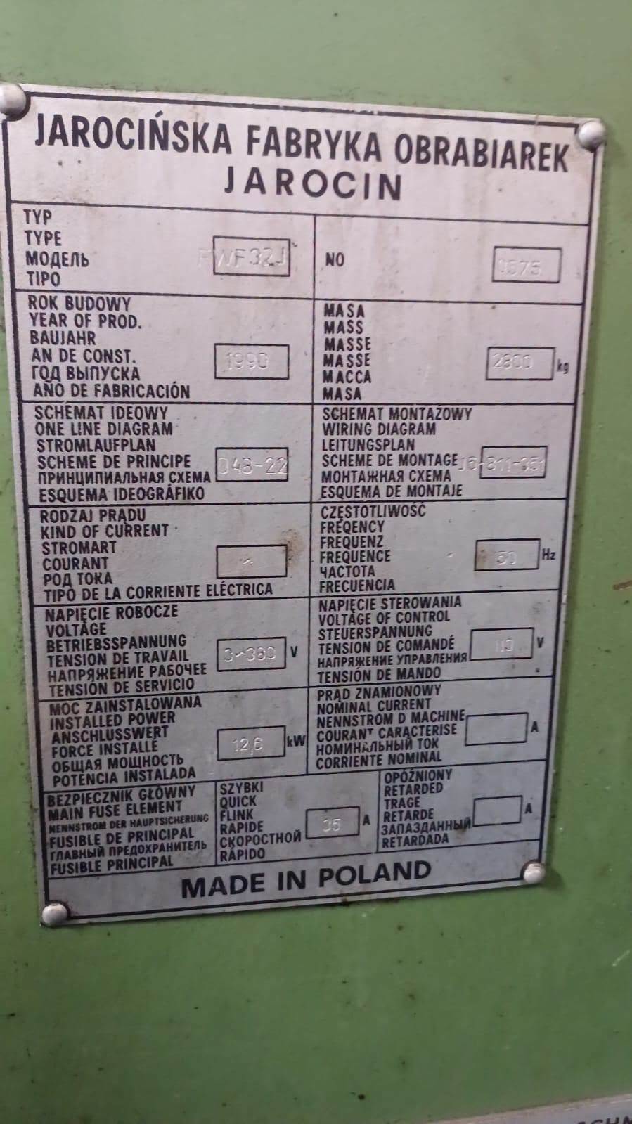 Polonya Universal Freze Jafo