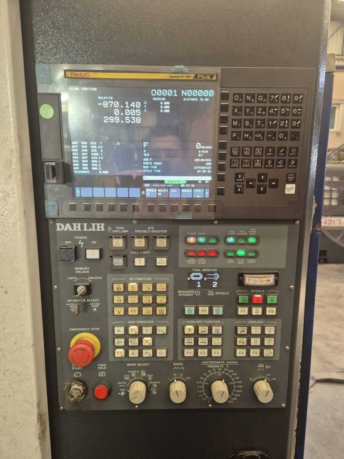 Dahlil Mcv-1060 Cnc Dik İşleme Merkezi