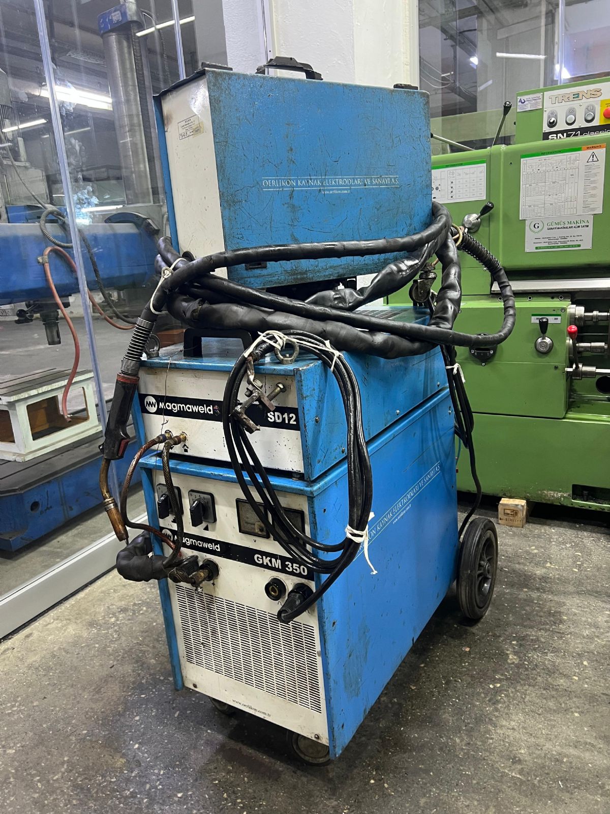 Oerlikon Magmaweld 350 Amper Su Soğutmalı Gazaltı Kaynak