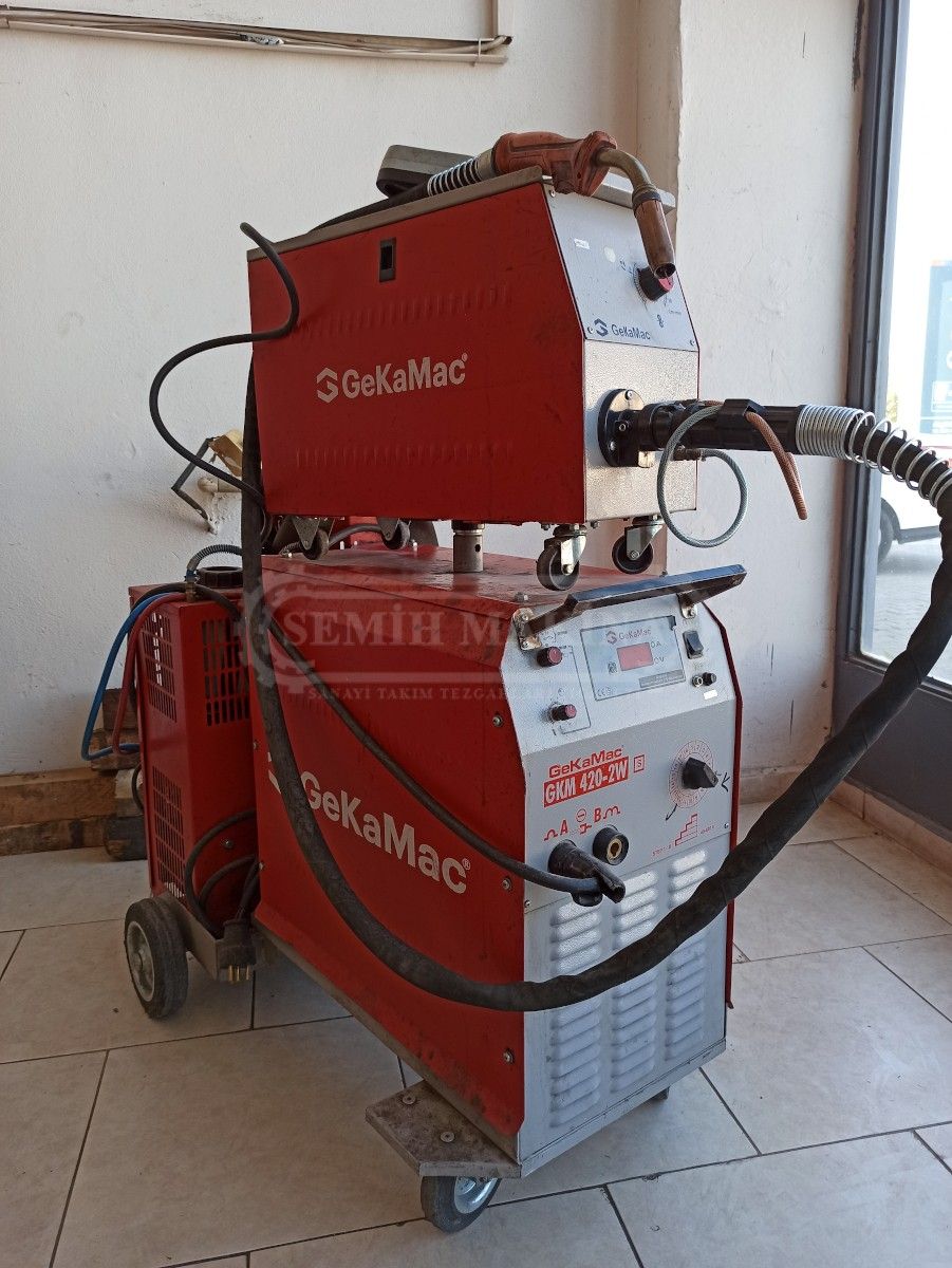 Sıfır Ayarında Gekamac Gedik Fronius 420 Amper Su Soğutmalı Gazaltı Kaynak