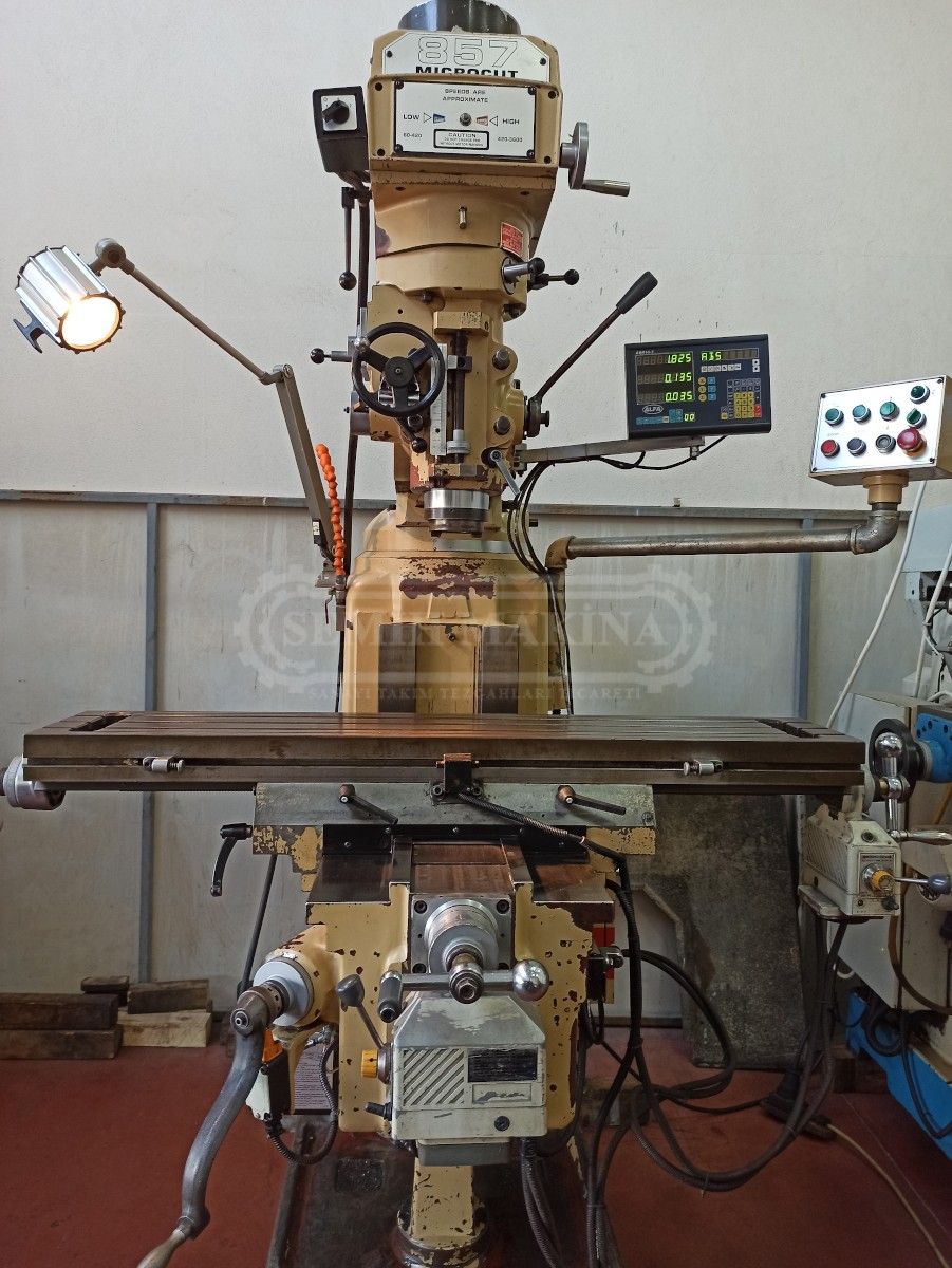 Dijitalli 5 Numara Full Otomatik Orjinal Taiwan Microcut Kalıpçı Freze
